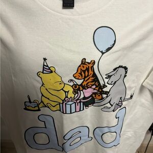 Men’s Pooh Bear Party Dad t shirt